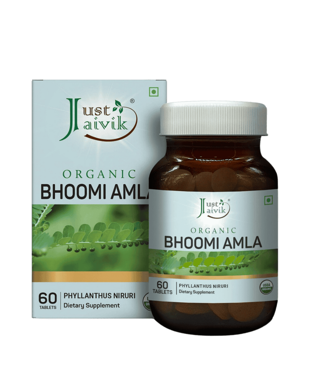 Organic Bhumiamlaki (Bhoomi Amla) Tablets - 600mg