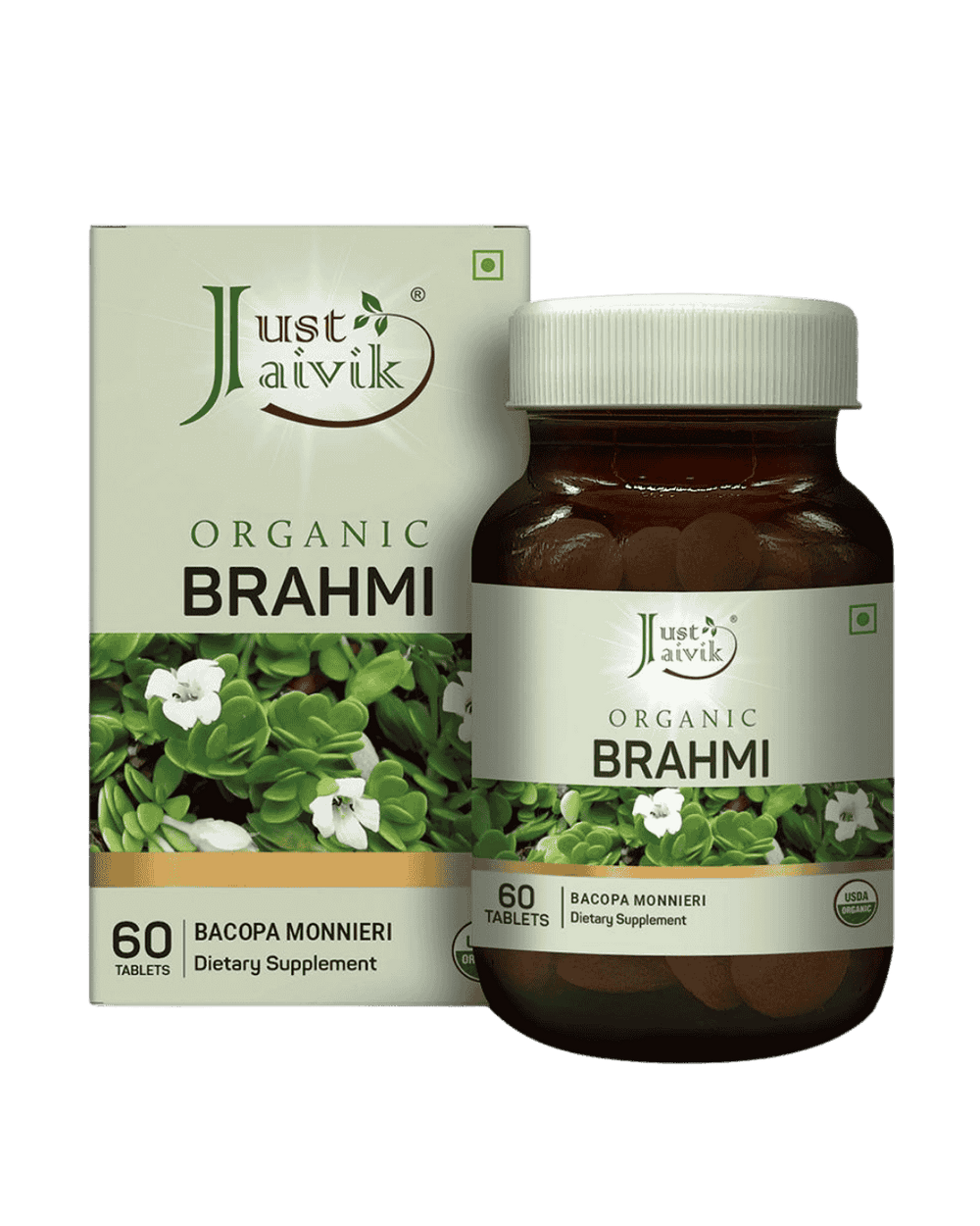 Organic Brahmi, Just Jaivik, Ayurveda Store NZ