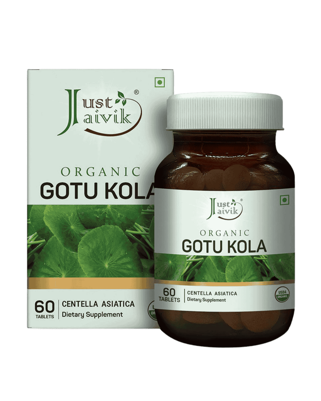 Gotu Kola tablets, Just Jaivik, Ayurveda Store NZ