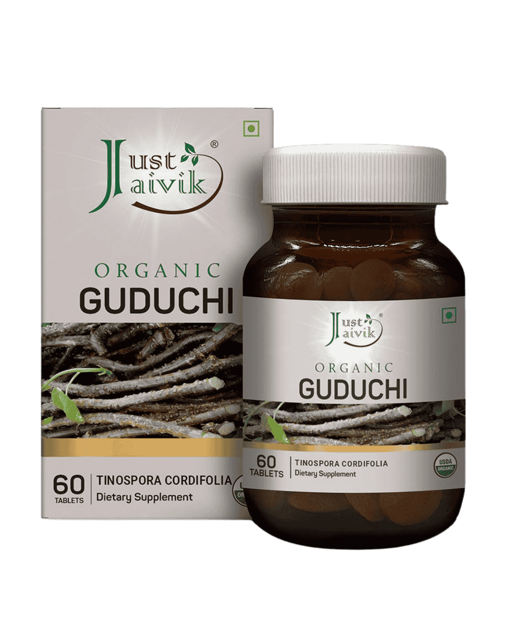 Guduchi Tablets, Just Jaivik, Ayurveda Store NZ