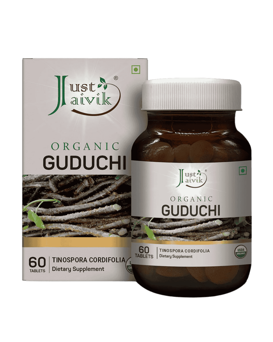 Guduchi Tablets, Just Jaivik, Ayurveda Store NZ