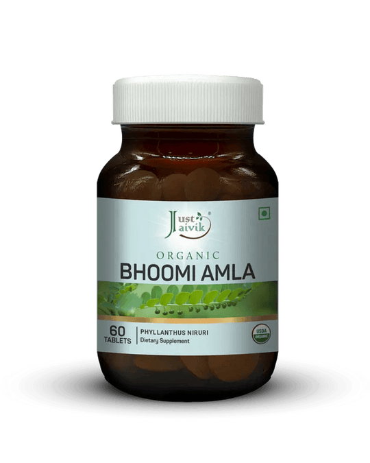 Bhumiamlaki Tablets, Just Jaivik, Ayurveda Store NZ
