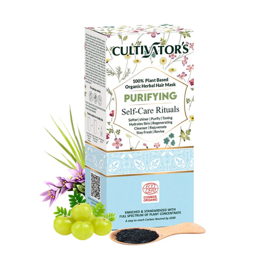 Cultivator's, Organic Herbal Hair Mask, Purifying Hair Mask, Ayurveda Store NZ