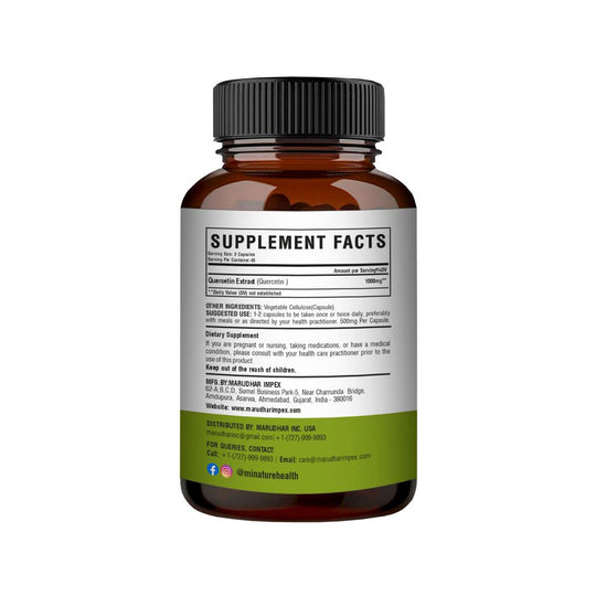 Quercetin Extract Capsules, Ayurveda Store NZ, Minature