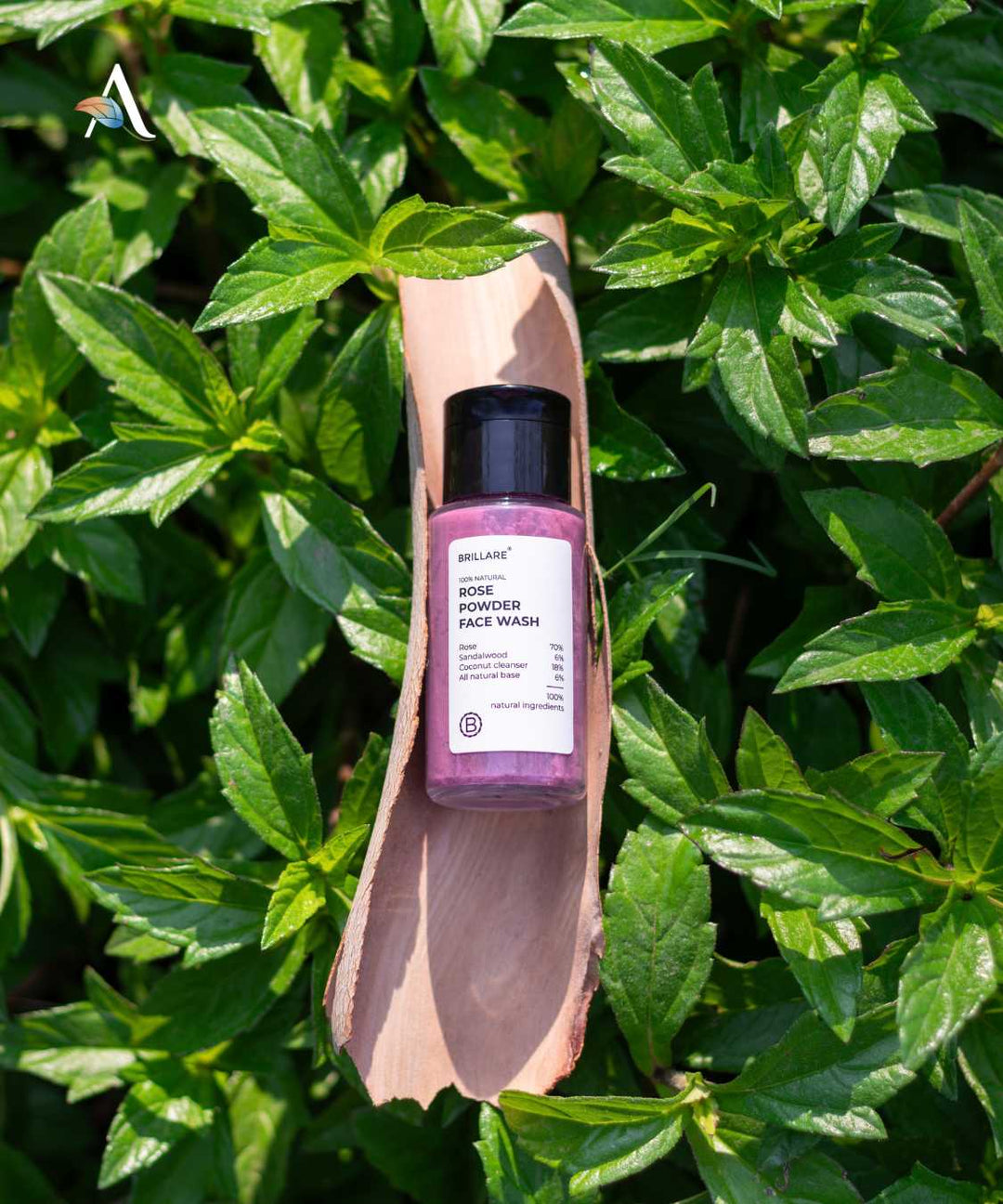 Rose Powder Face Wash, Brillare, Ayurveda Store NZ