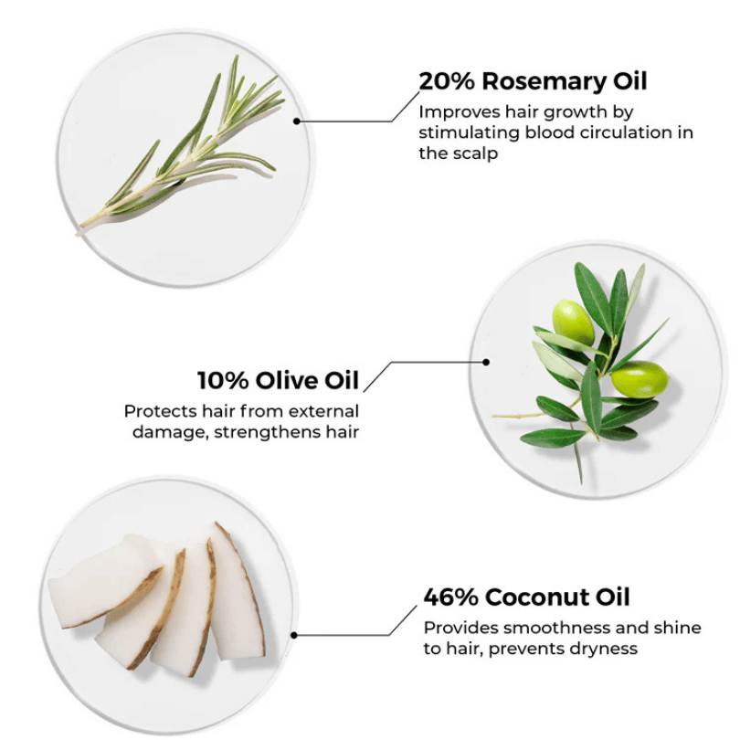 Brillare Rosemary Oil Shots — Concentrated Scalp & Hair Oil Ritual (8 x 6ml)