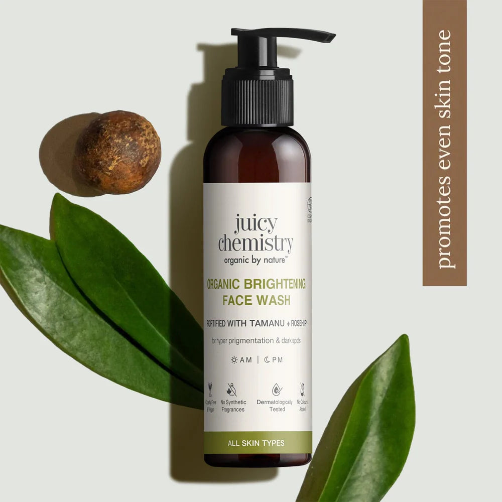 Tamanu, Kakadu Plum And Frankincense Face Wash, Juicy Chemistry, Ayurveda Store NZ