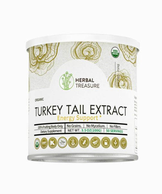 Organic Turkey Tail Mushroom Extract (Powder)