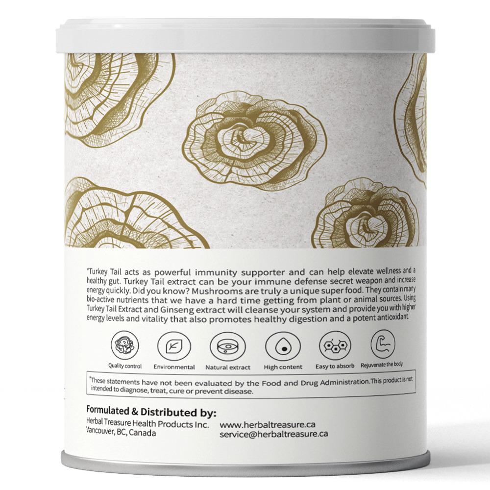 Organic Turkey Tail Mushroom Extract (Powder)