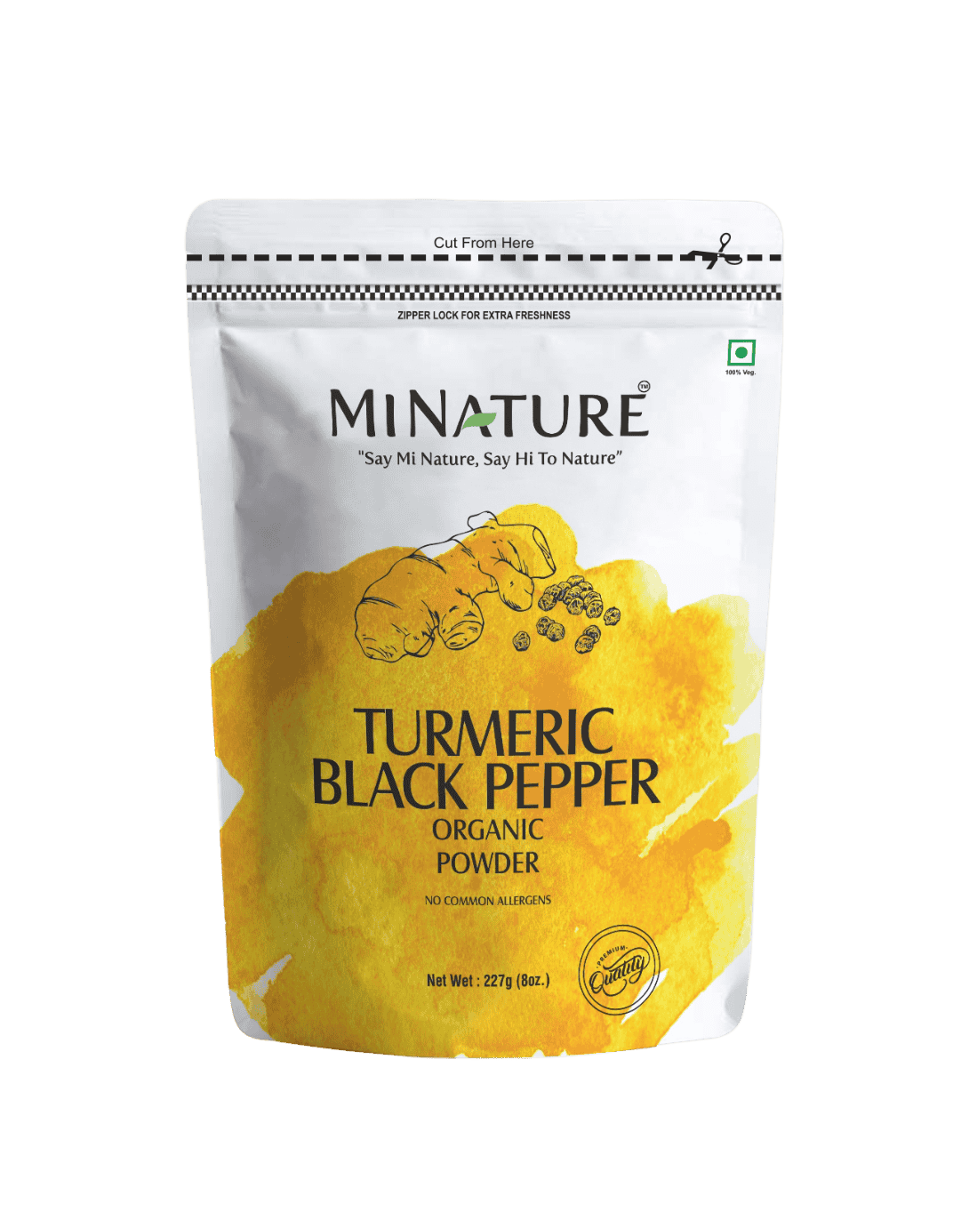 Organic Turmeric & Black Pepper Powder | Minature | Supplements ...