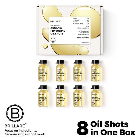 Argan & Phytolipid Oil Shots For Dry, Frizzy Hair