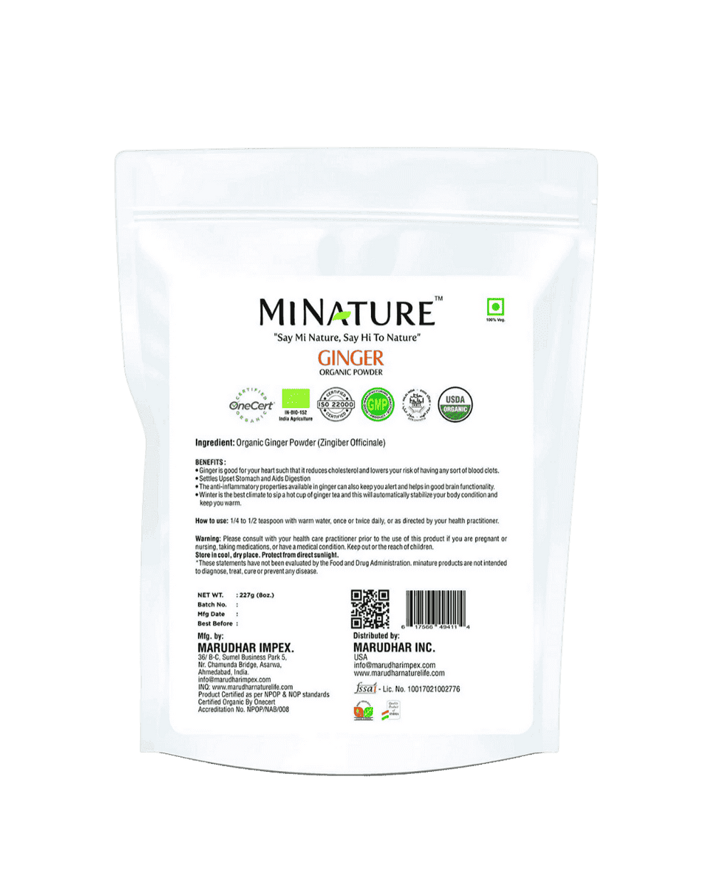 Ginger, Minature, Ayurveda Store NZ