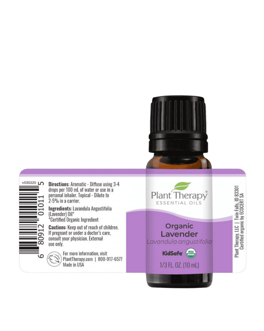 Organic Lavender Essential Oil - USDA Certified