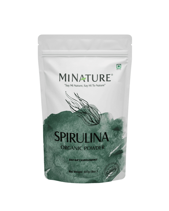 Organic Spirulina Powder 227g - USDA Certified