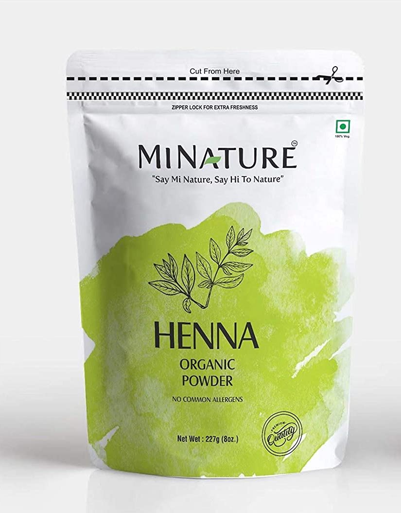 Organic Henna Powder (227g) + Indigo Powder (227g) COMBO PACK - USDA Certified - Ayurvedic Herbs NZ