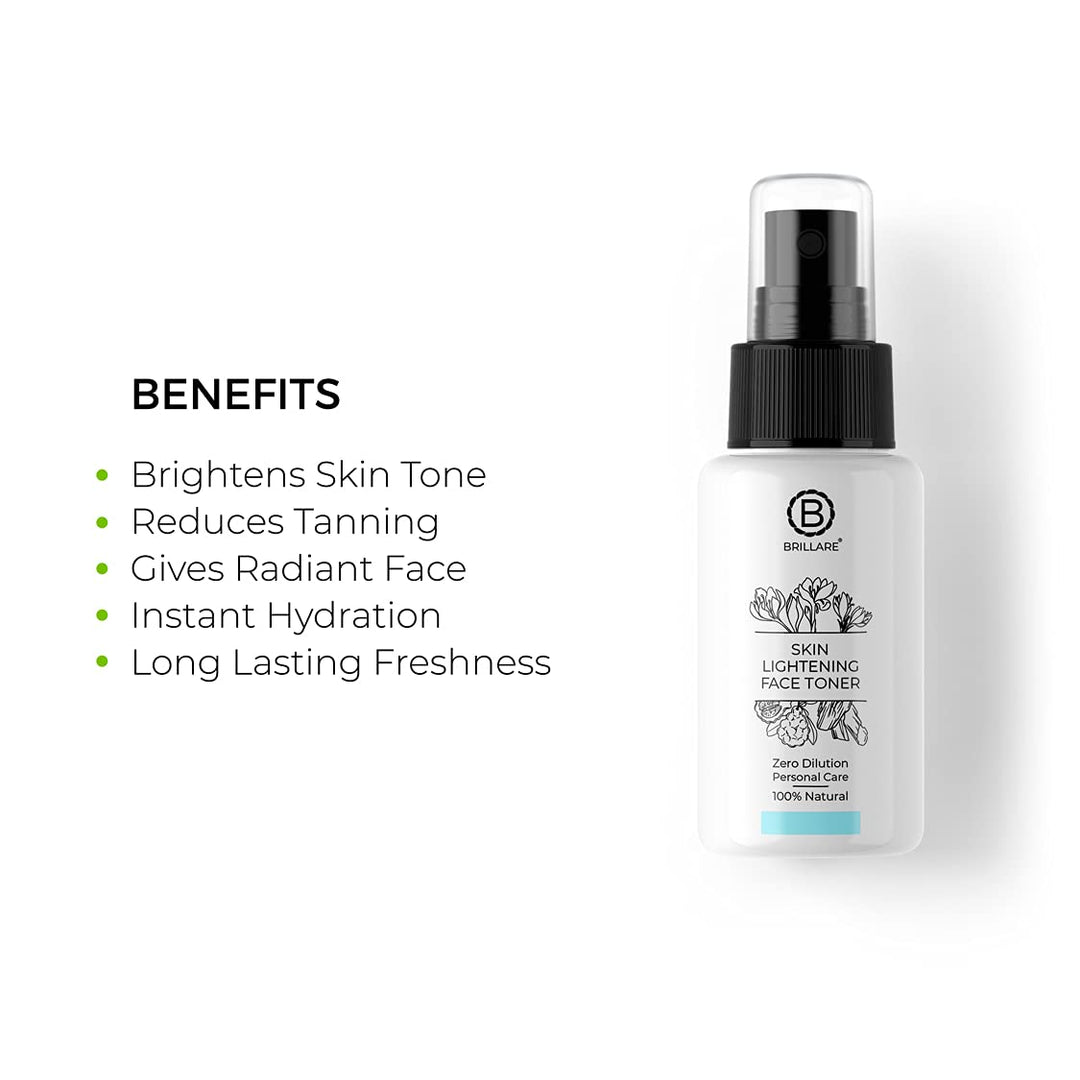 Skin Brightening Face Toner For Pigmented Skin