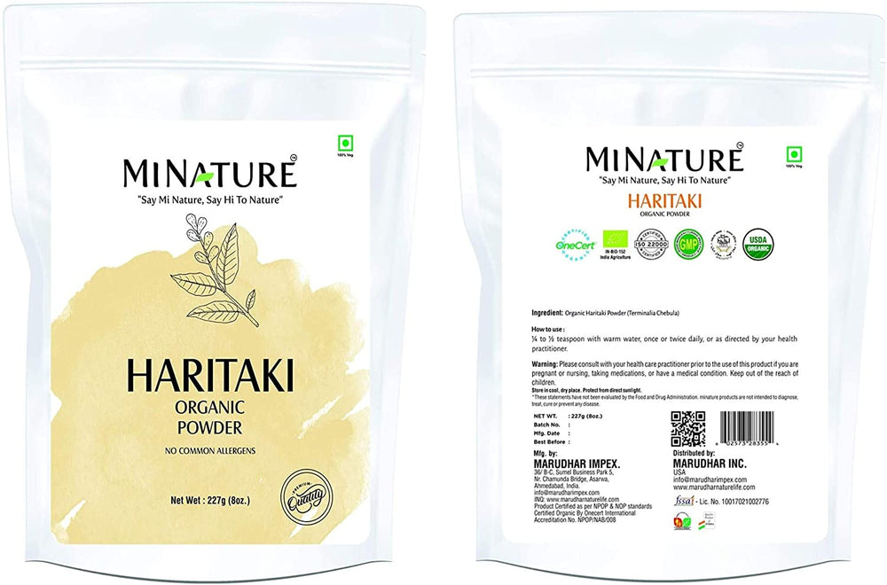 Organic, Haritaki Powder, Ayurveda Store  Edit alt text