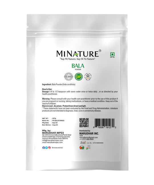 Bala Powder, Minature, Ayurveda Store NZ