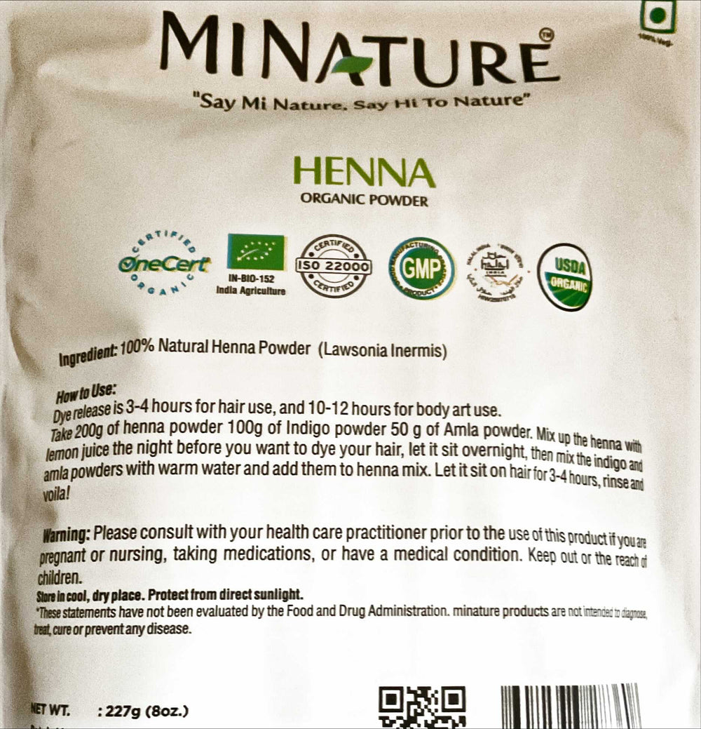 Organic, Henna Powder, Ayurveda Store