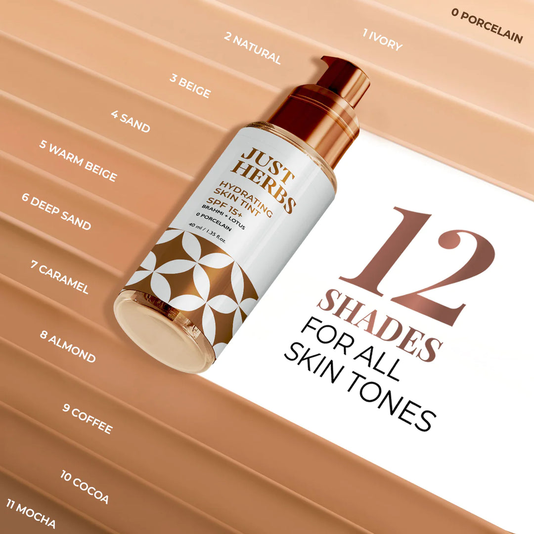 Herb Enriched Skin Tint Shade Sampler | Ayurvedic BB Cream