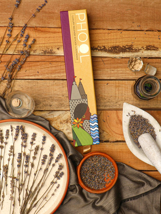 Lavender - Natural Incense Sticks by Phool