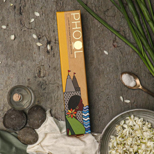 Nargis - Natural Incense Sticks by Phool