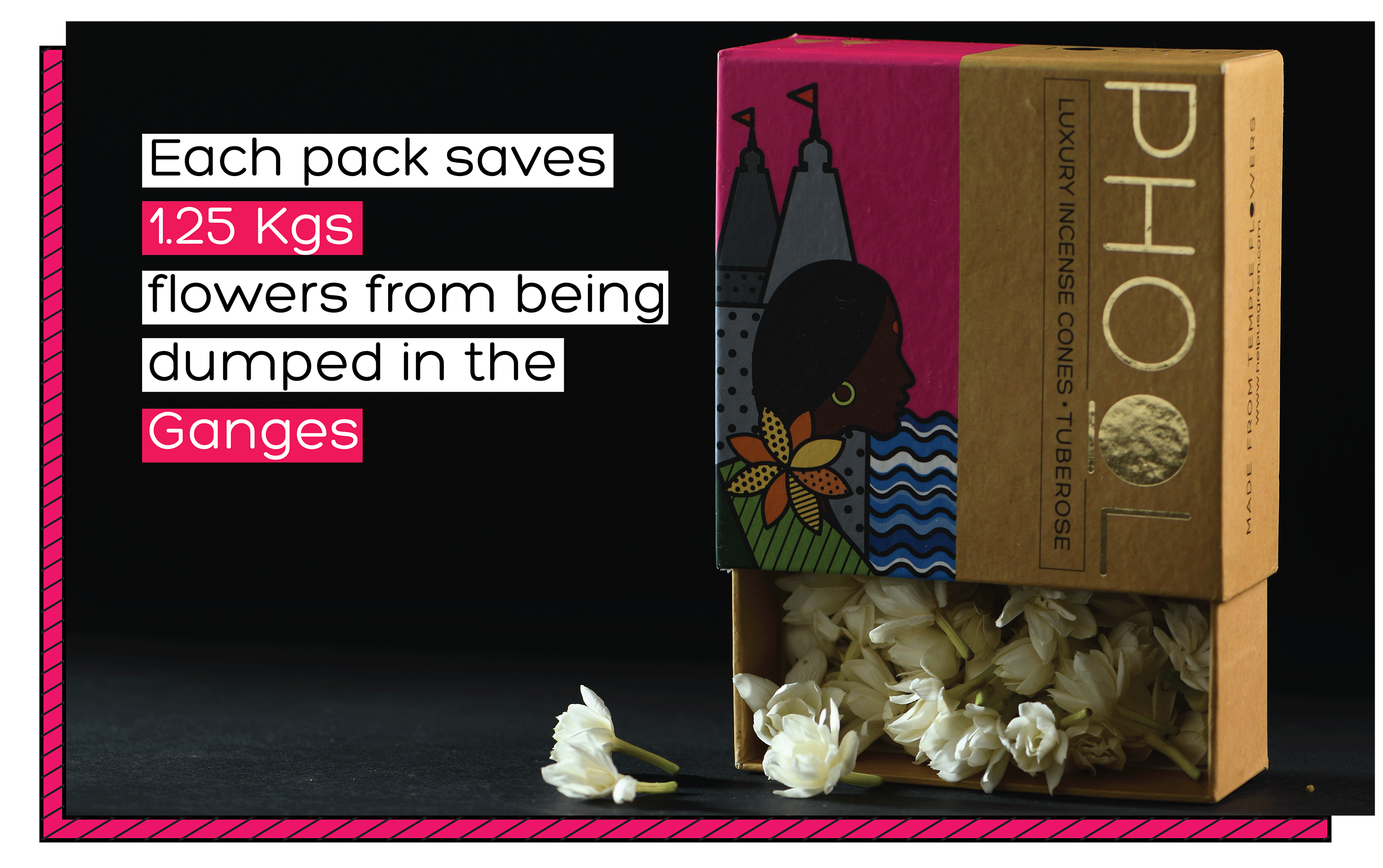Nargis - Natural Incense Sticks by Phool