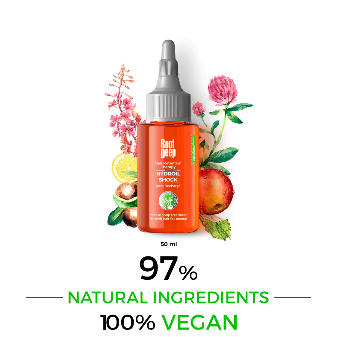 Root Deep Hydroil Shock For Reducing Hair Fall