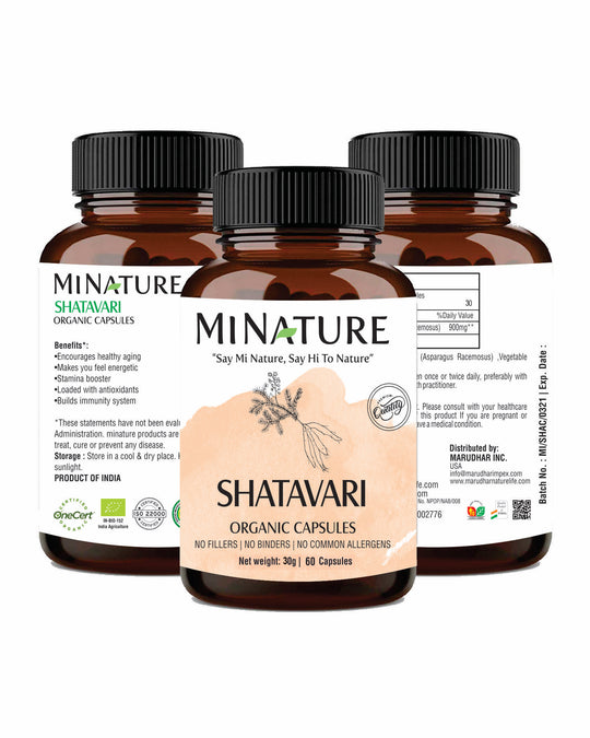 100% Natural Shatavari Capsules 450mg