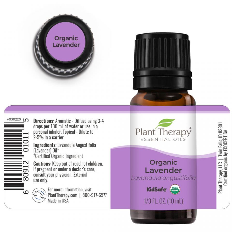 Organic Lavender Essential Oil - USDA Certified