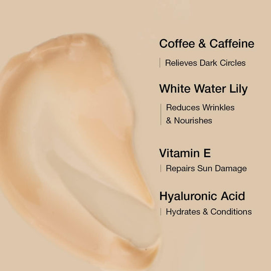 Coffee Under Eye Cream for Dark Circles & Puffiness