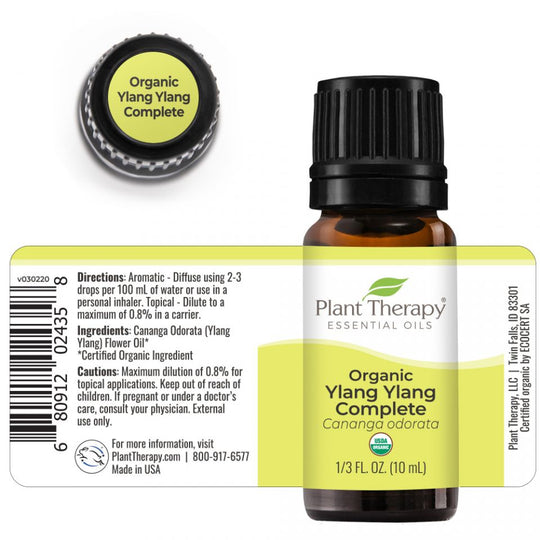 Organic Ylang Ylang Complete Essential Oil- USDA Certified